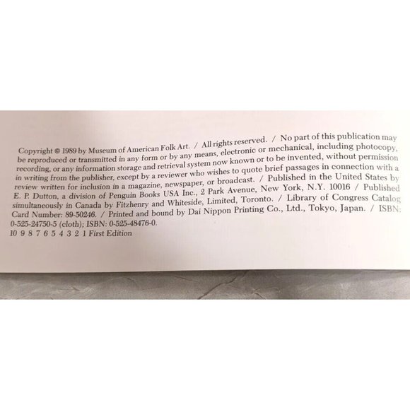 Memories of Childhood 1989 Folk Art American Quilt Museum Award Festival 80s Vtg - Picture 3 of 10